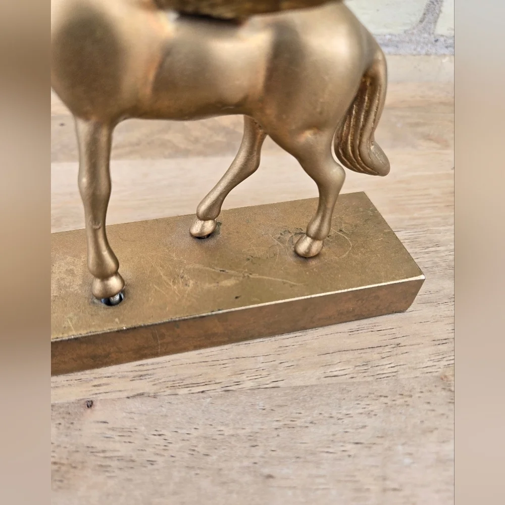Vintage Brass Pegasus - Picture 3 of 8